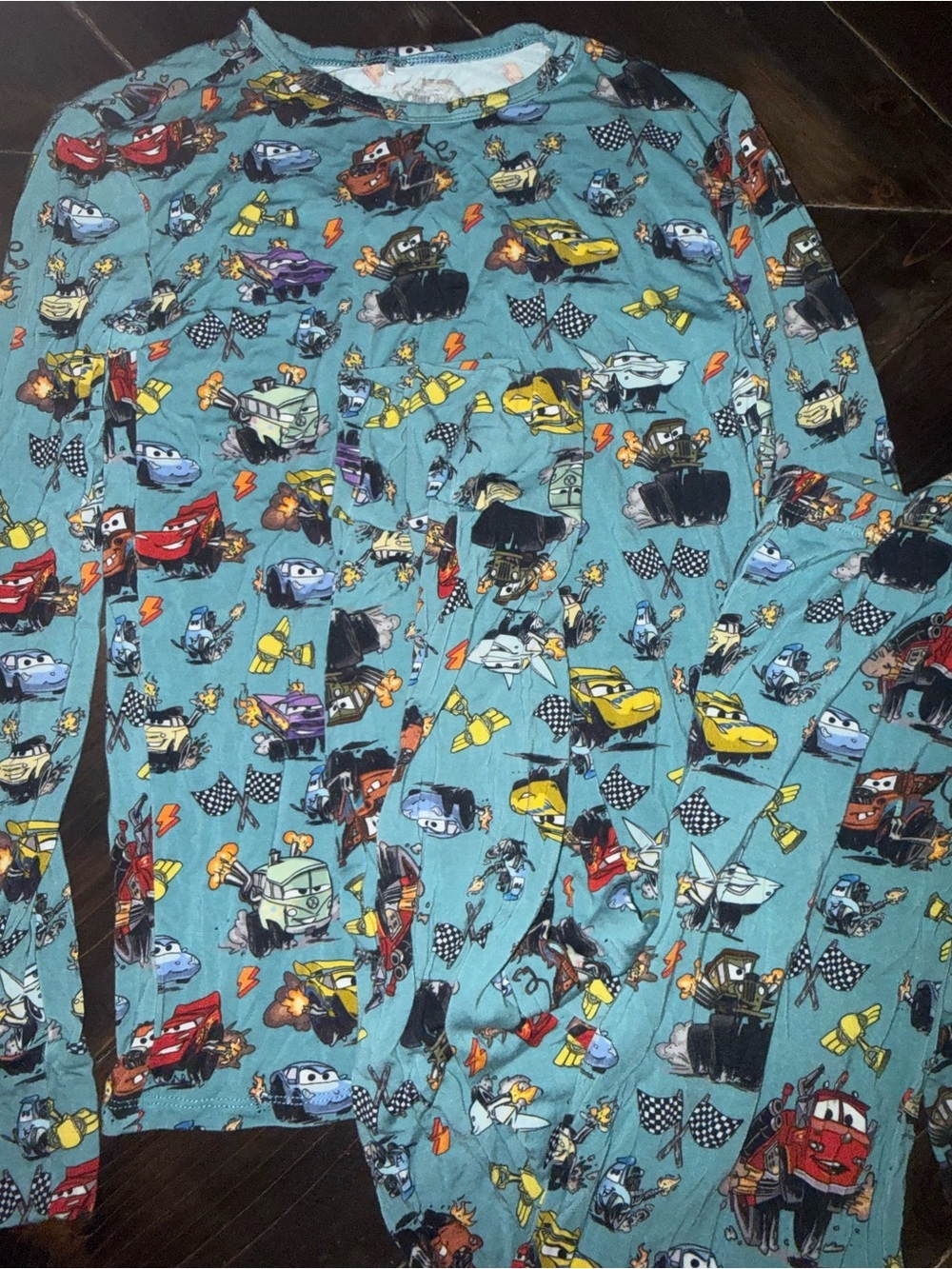Posh Peanut x Disney Cars Bamboo Pjs Size 10/12 Year PLAY Condition